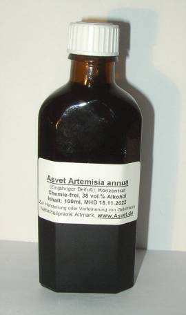 100ml Artemisia annua Extrakt, Einjhriger Beifu Tropfen, Konzentrat - Bild vergrern 