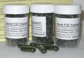 120 Asvet FGF Kapseln mit Chlorella + Spirulina Algen + FGF2 aus befr. Ei - Bild vergrern 