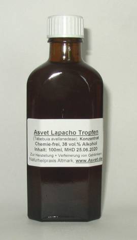100ml Lapacho Tropfen, Extrakt, Konzentrat - Bild vergrern 