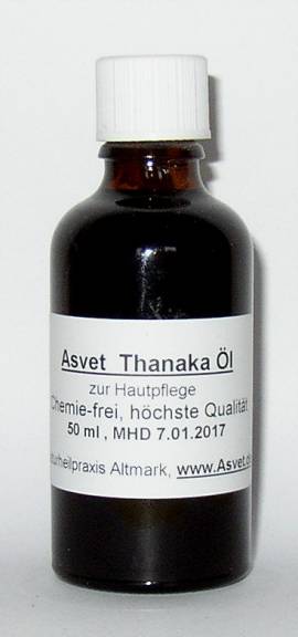 50ml Thanaka �l, zur Hautpflege, Haut�l - Bild vergr��ern 